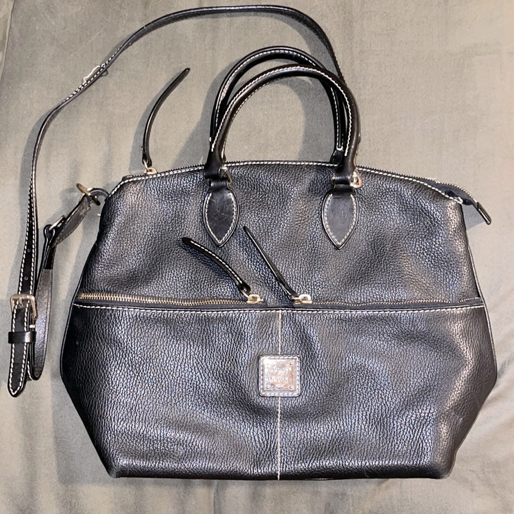 Dooney & Burke Black leather bag